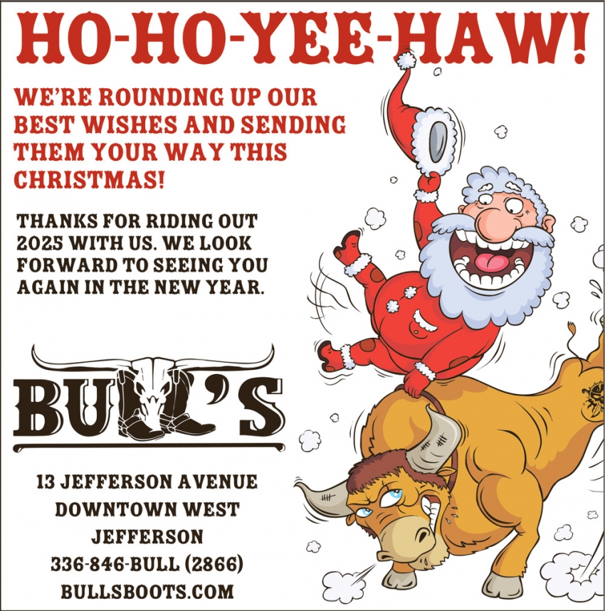 Bull's Boots and Western Wear