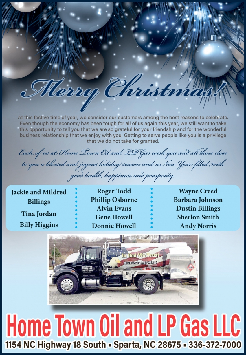 Home Town Oil & LP Gas, LLC