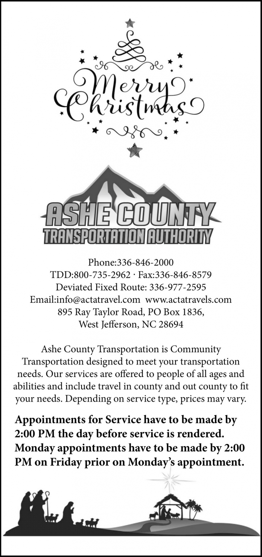 Ashe County Transportation Authority
