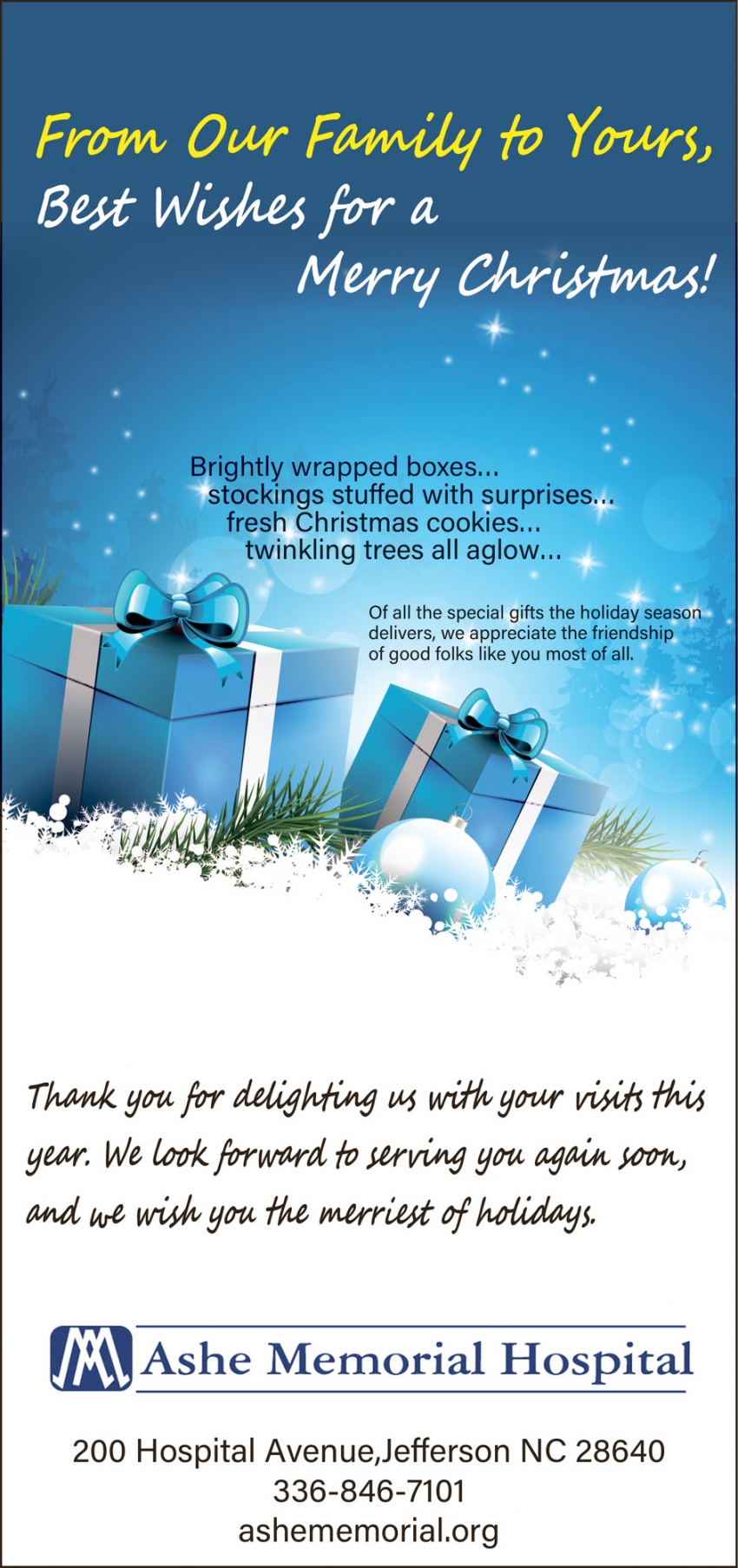 Ashe Memorial Hospital