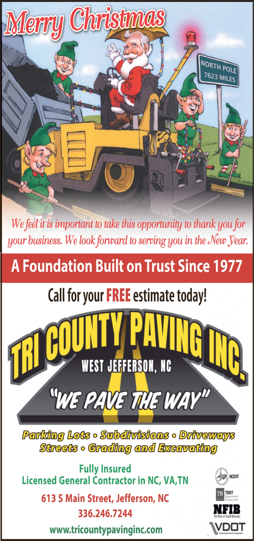 Tri County Paving, Inc