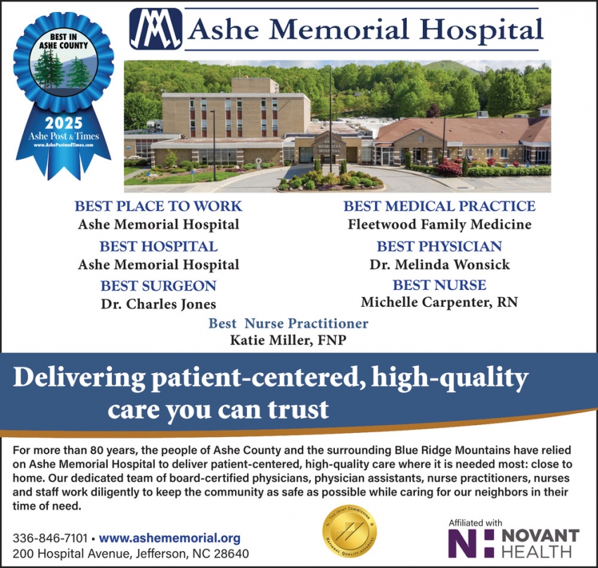 Ashe Memorial Hospital