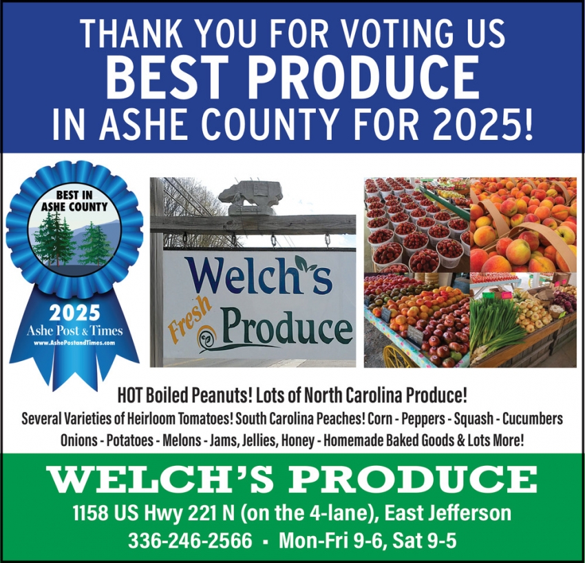 Welch's Produce