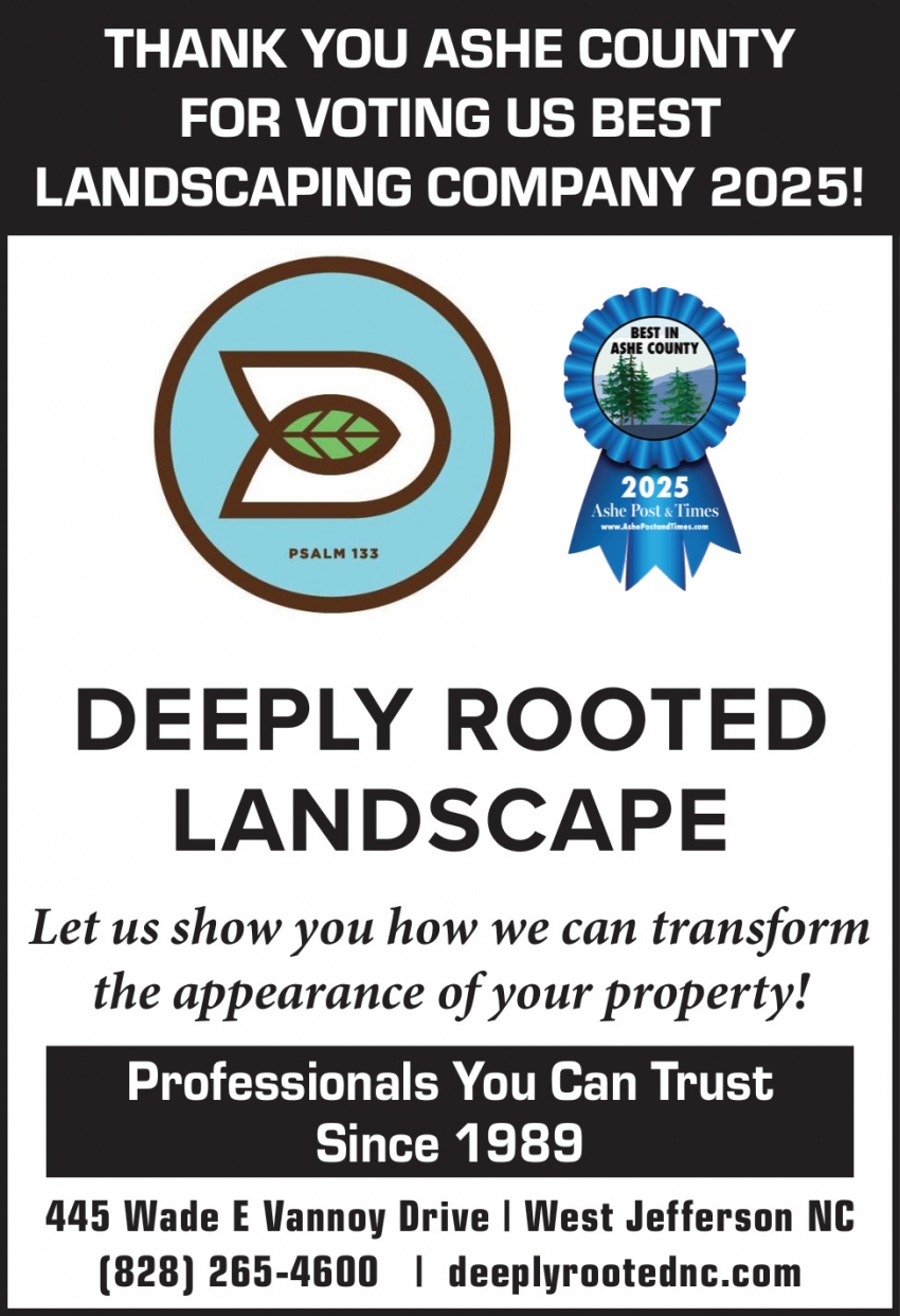 Deeply Rooted Landscapes