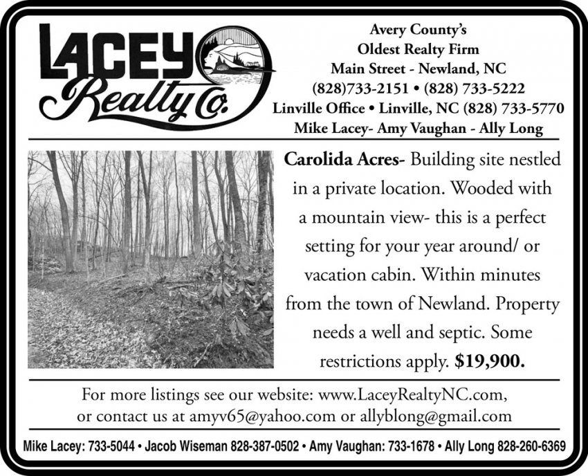 Lacey Realty Co