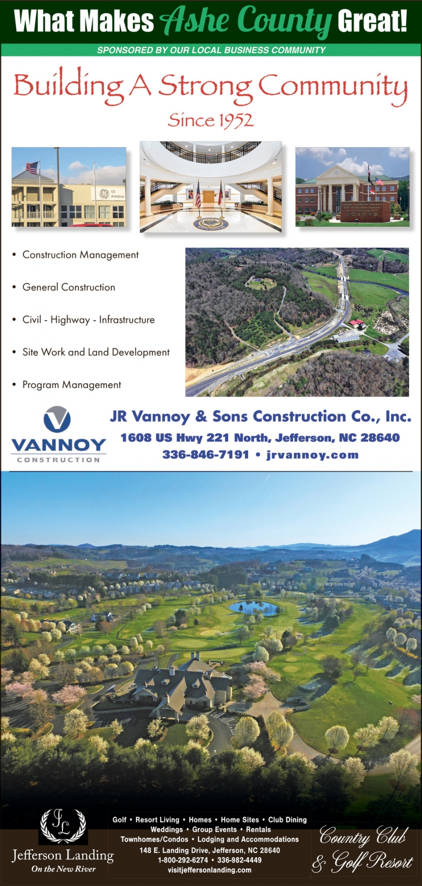 Vannoy Construction & Jefferson Landing
