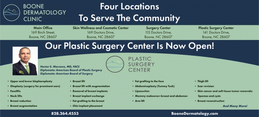 Boone Dermatology Clinic and Skin Wellness & Cosmetic Center