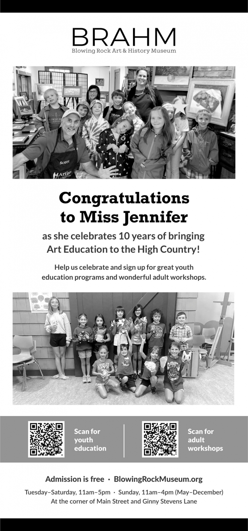 BRAHM - Blowing Rock Art & History Museum