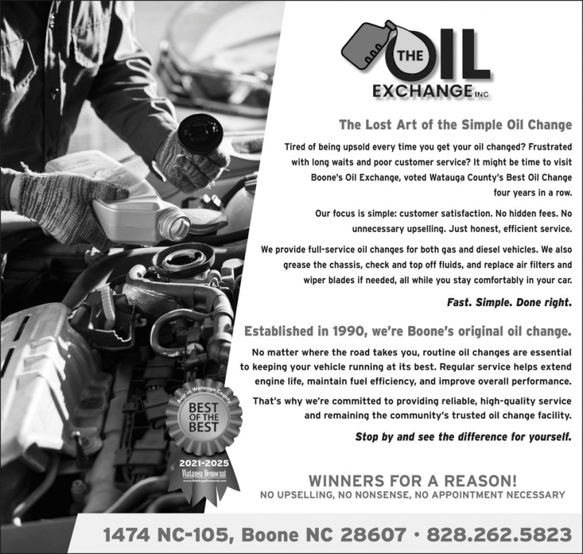 The Oil Exchange