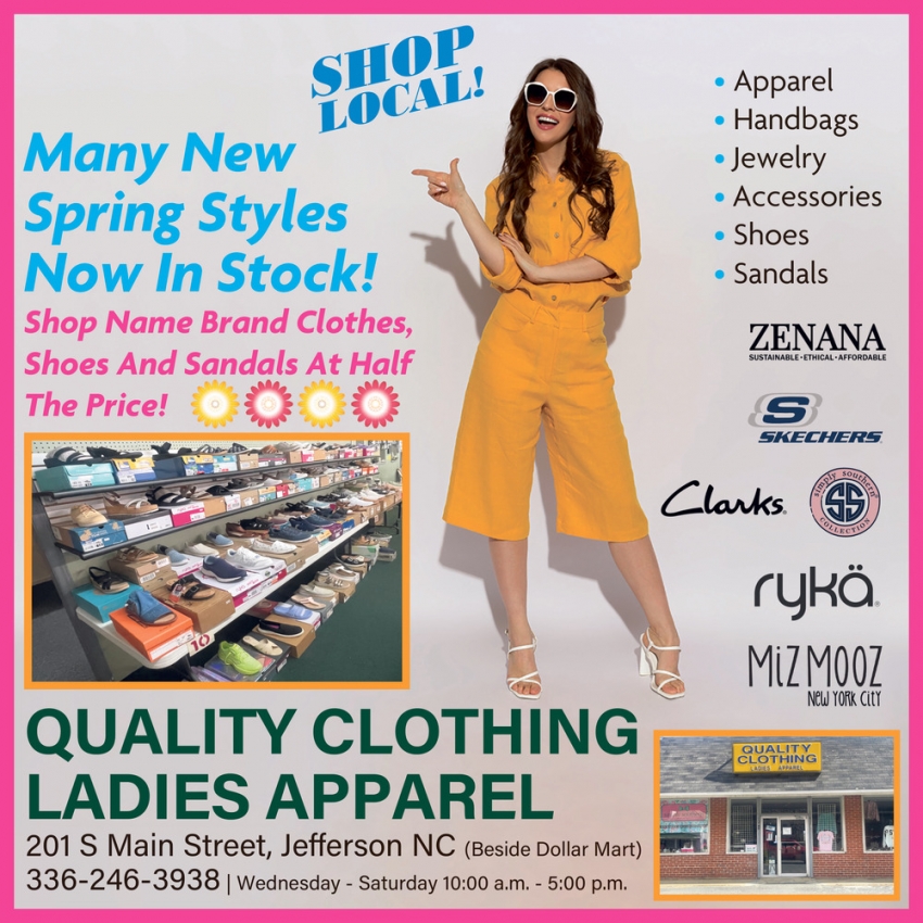 Quality Clothing Ladies Apparel Inc