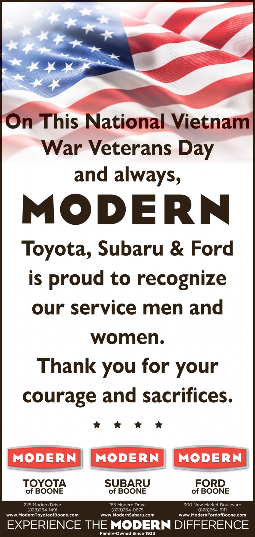 Modern Toyota of Boone - Modern Subaru of Boone - Modern Ford of Boone