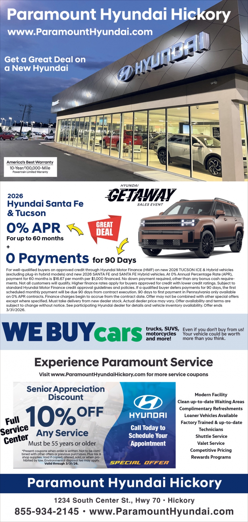 Paramount Hyundai - Hickory