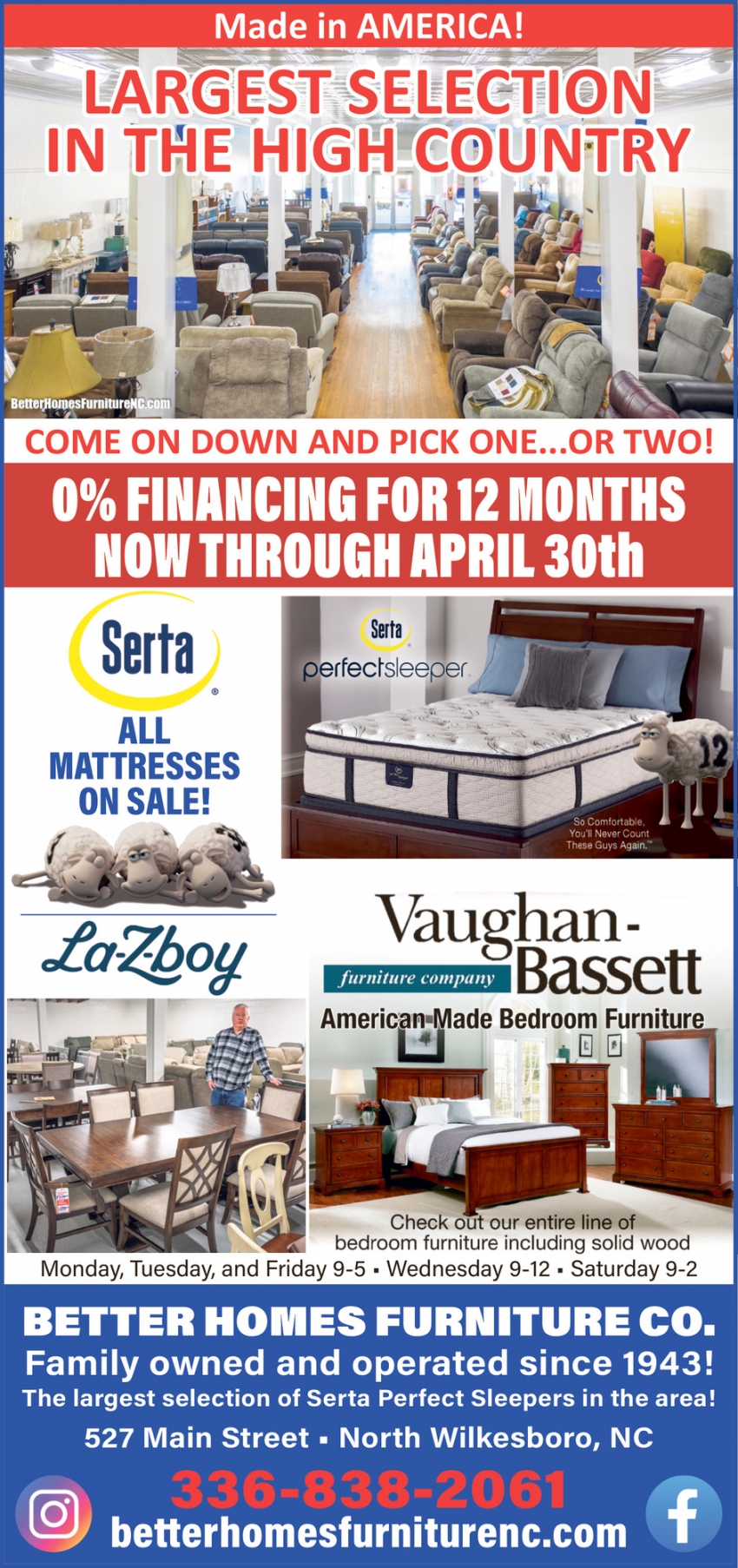 Better Homes Furniture Co