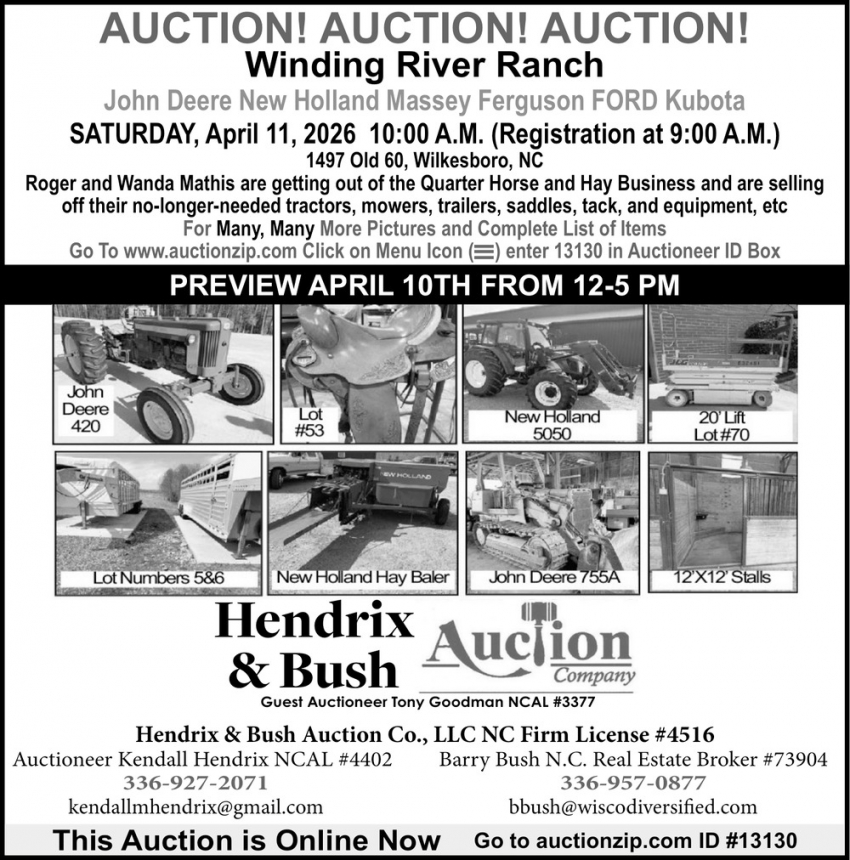 Hendrix & Bush Auction Company