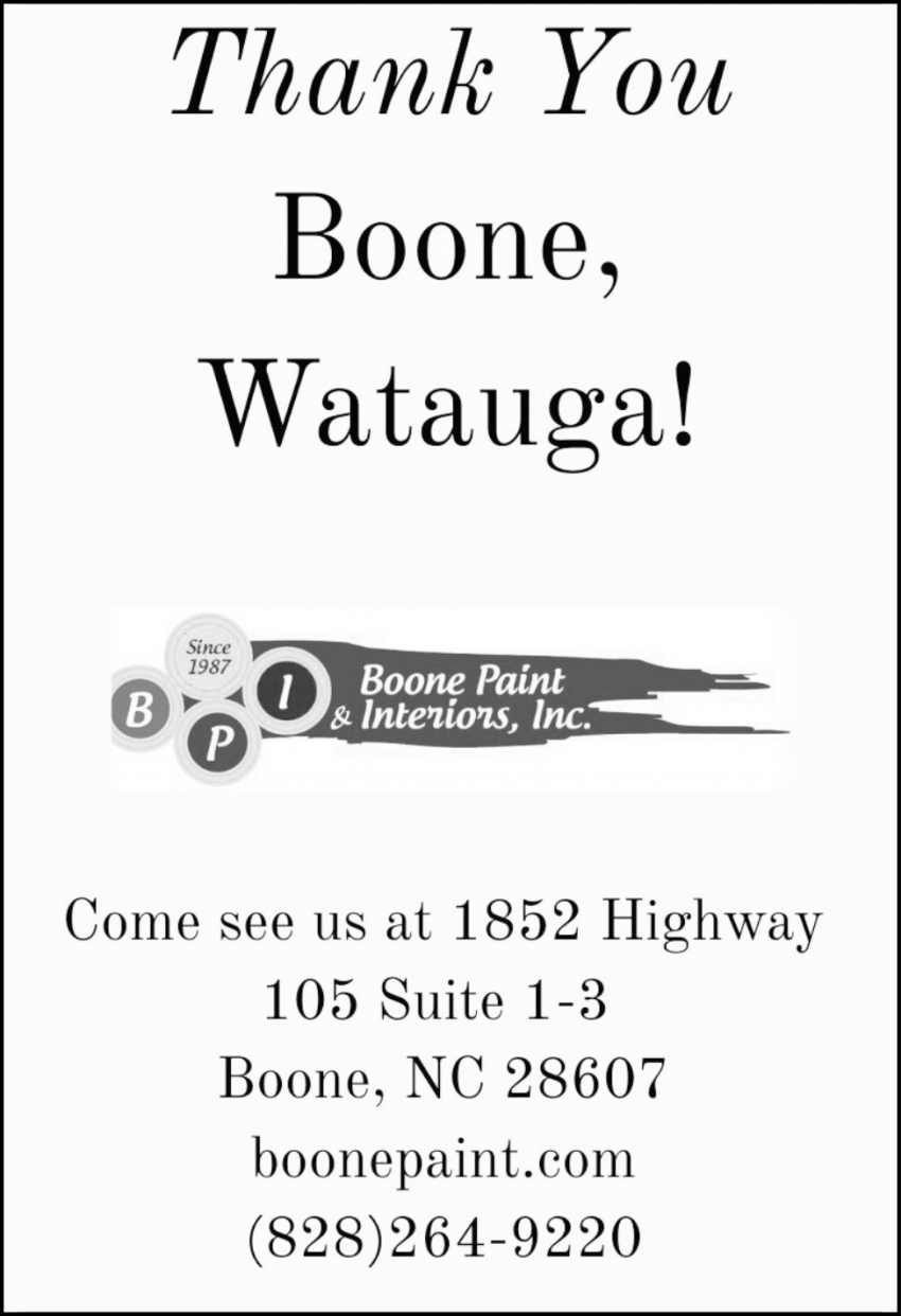 Boone Paint & Interios Inc