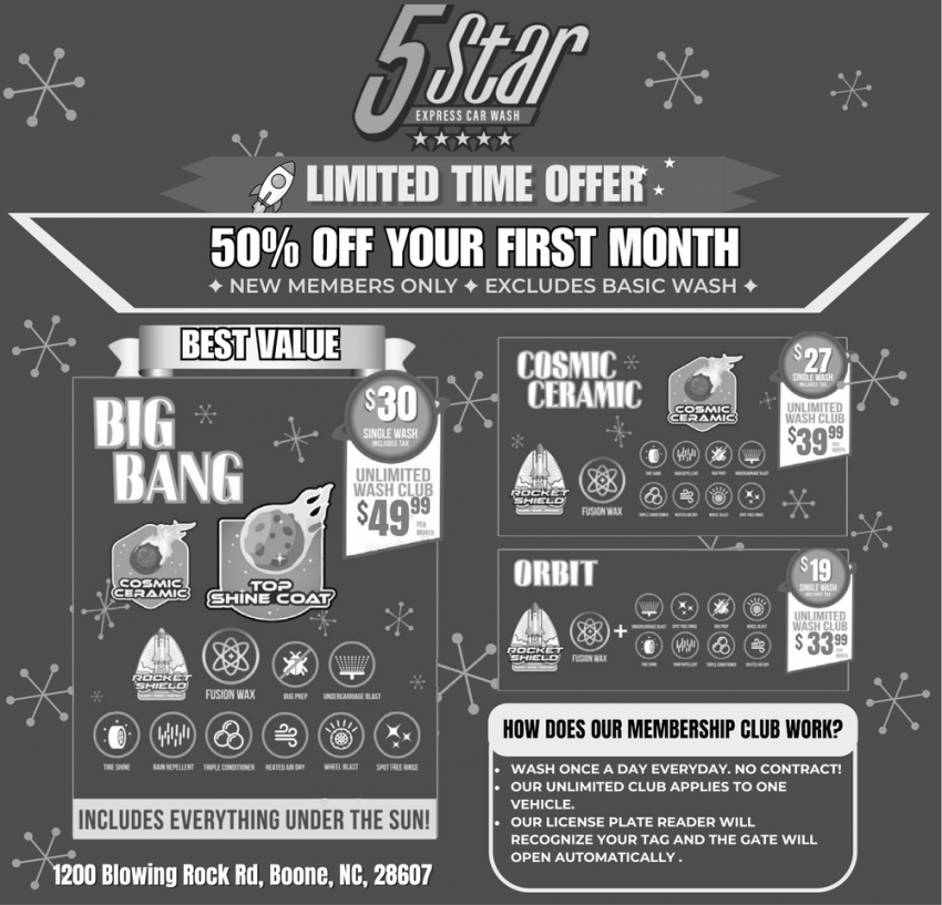 5 Star Express Car Wash