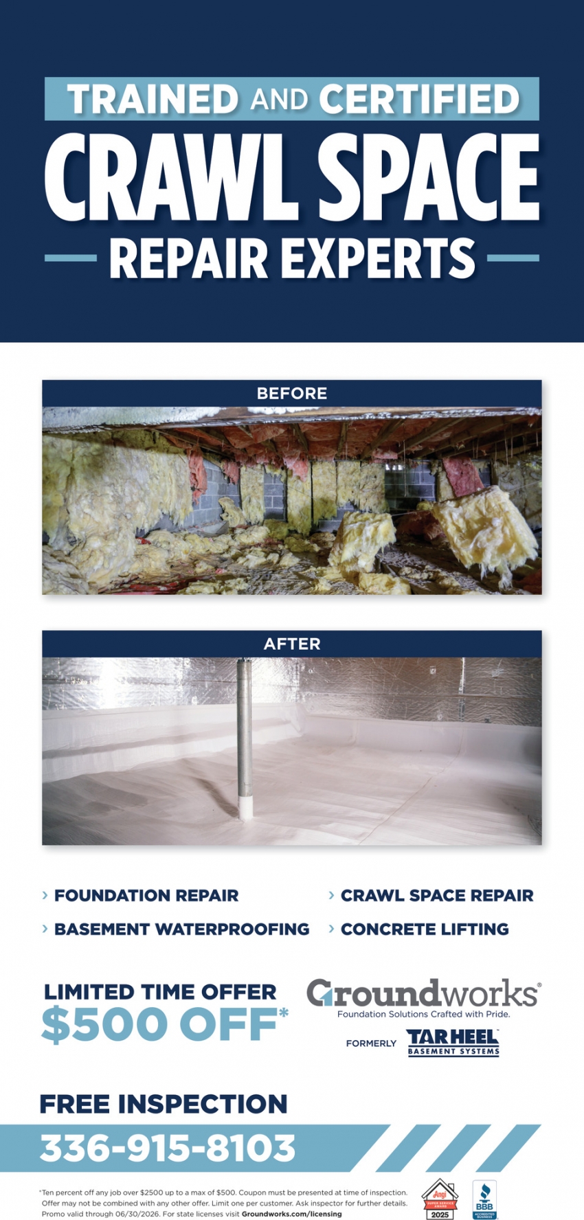 Tar Heel Basement Systems