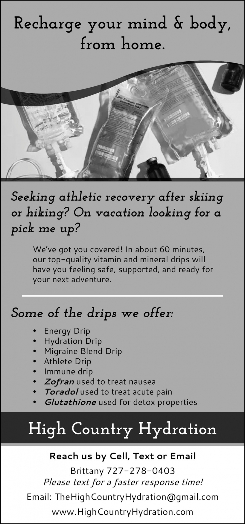 High Country Hydration