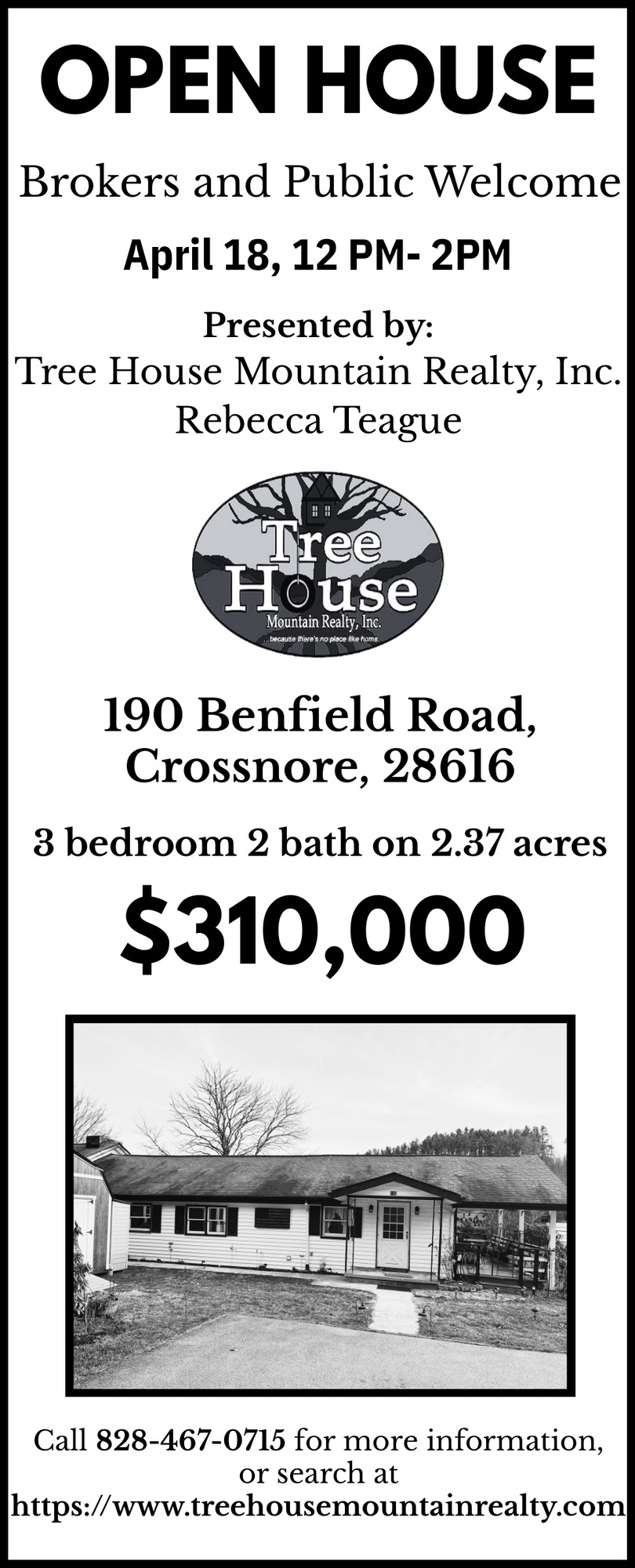 Tree House Mountain Realty, Inc