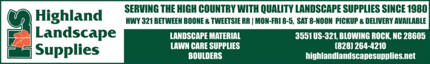 Highland Landscape Supplies
