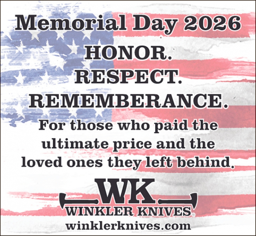 Winkler Knives Actual