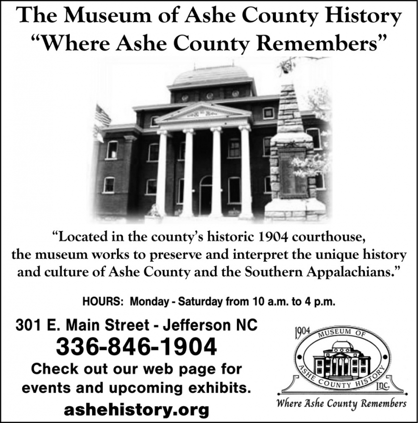 The Museum of Ashe County History