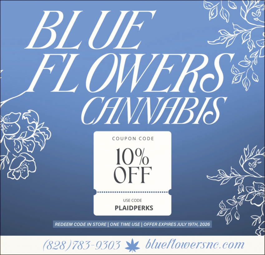 Blue Flowers Cannabis