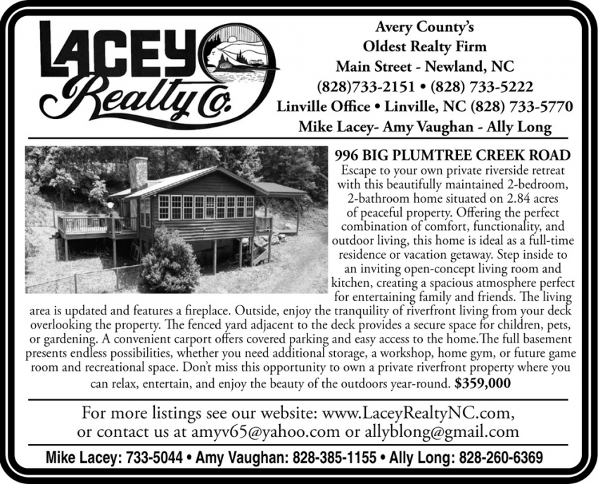 Lacey Realty Co.