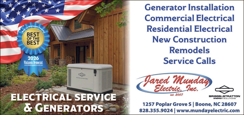 Jared Munday Electric, Inc