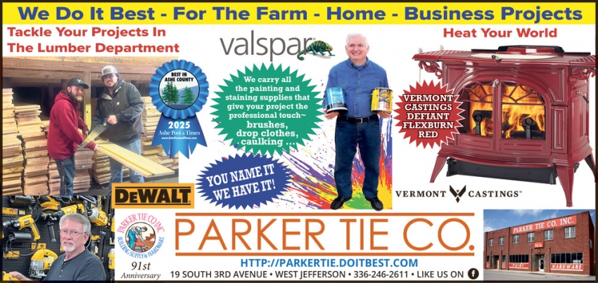 Parker Tie Co, Inc