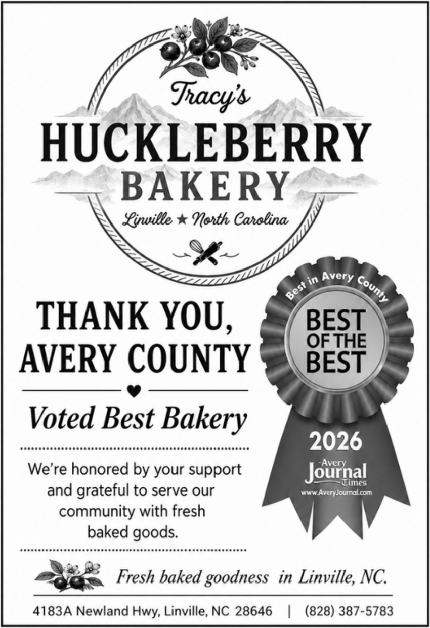 Tracy's Huckleberry's Bakery