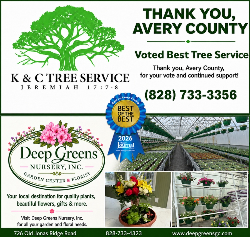 K & C Tree Service - Deep Greens Nursery Inc.