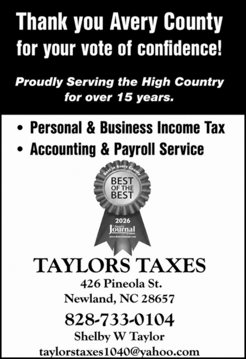 Taylors Taxes