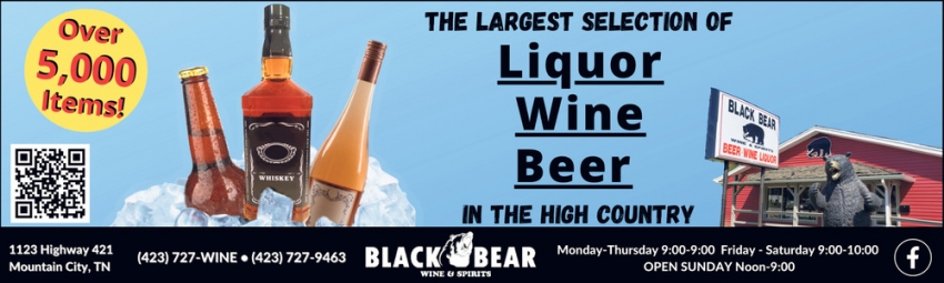 Black Bear Wine & Spirits