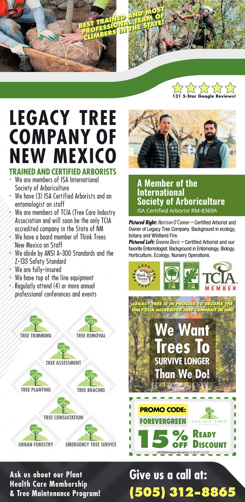 A Member Of The International Society Of Arboriculture