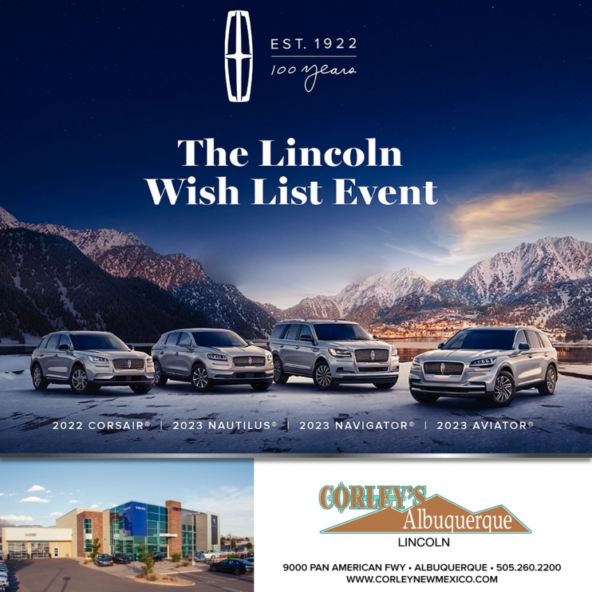 The Lincoln Wish List Event