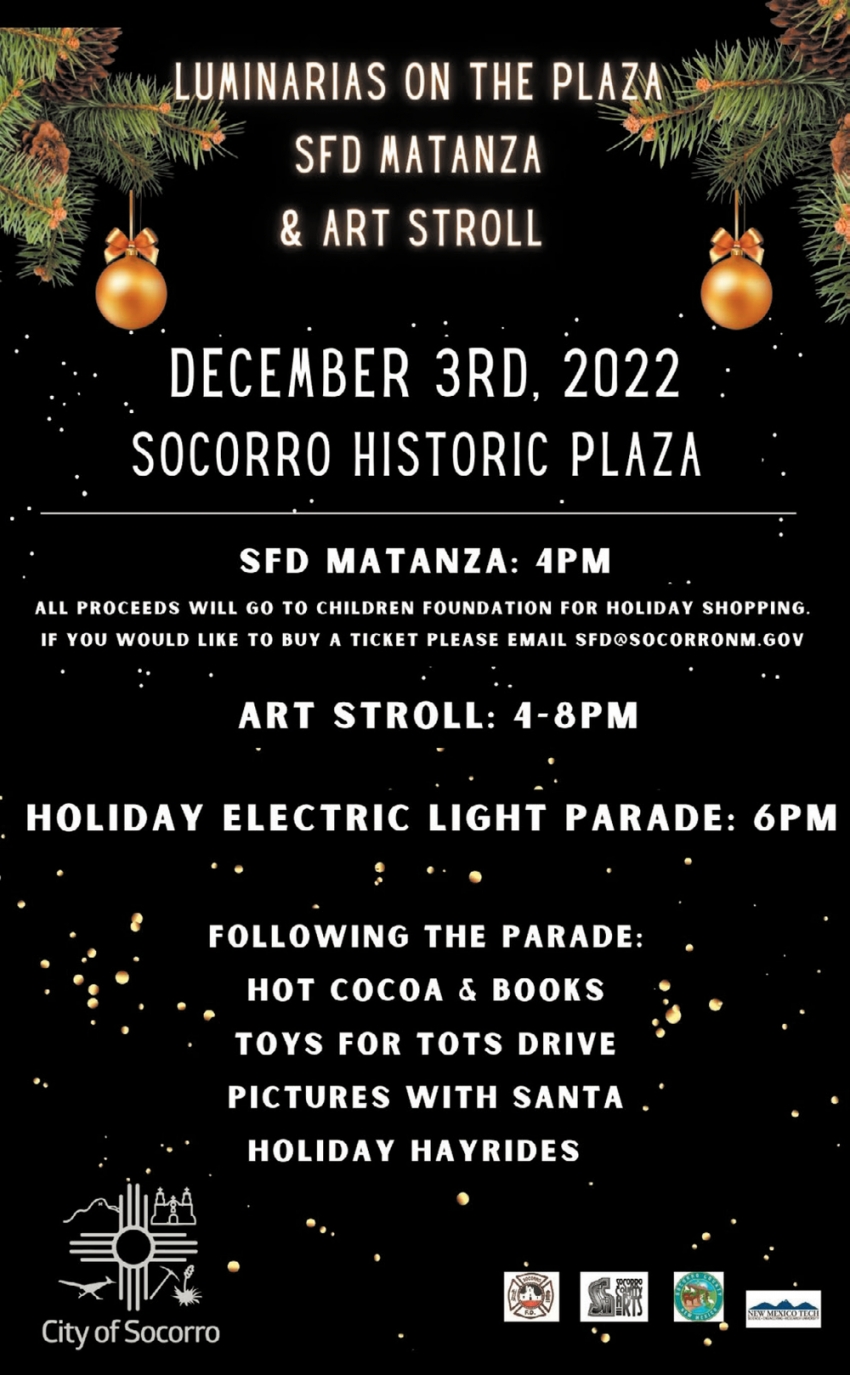 December 3rd, 2022 Socorro Historic Plaza