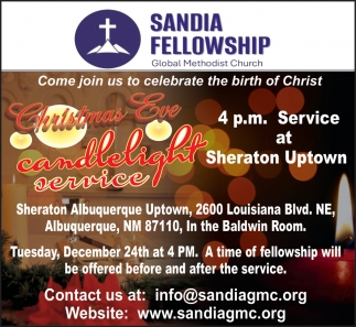 Sandia Fellowship Global Methodist Church