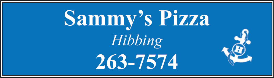 Home of the Bluejackets, Sammy's Pizza & Restaurant, Hibbing, MN