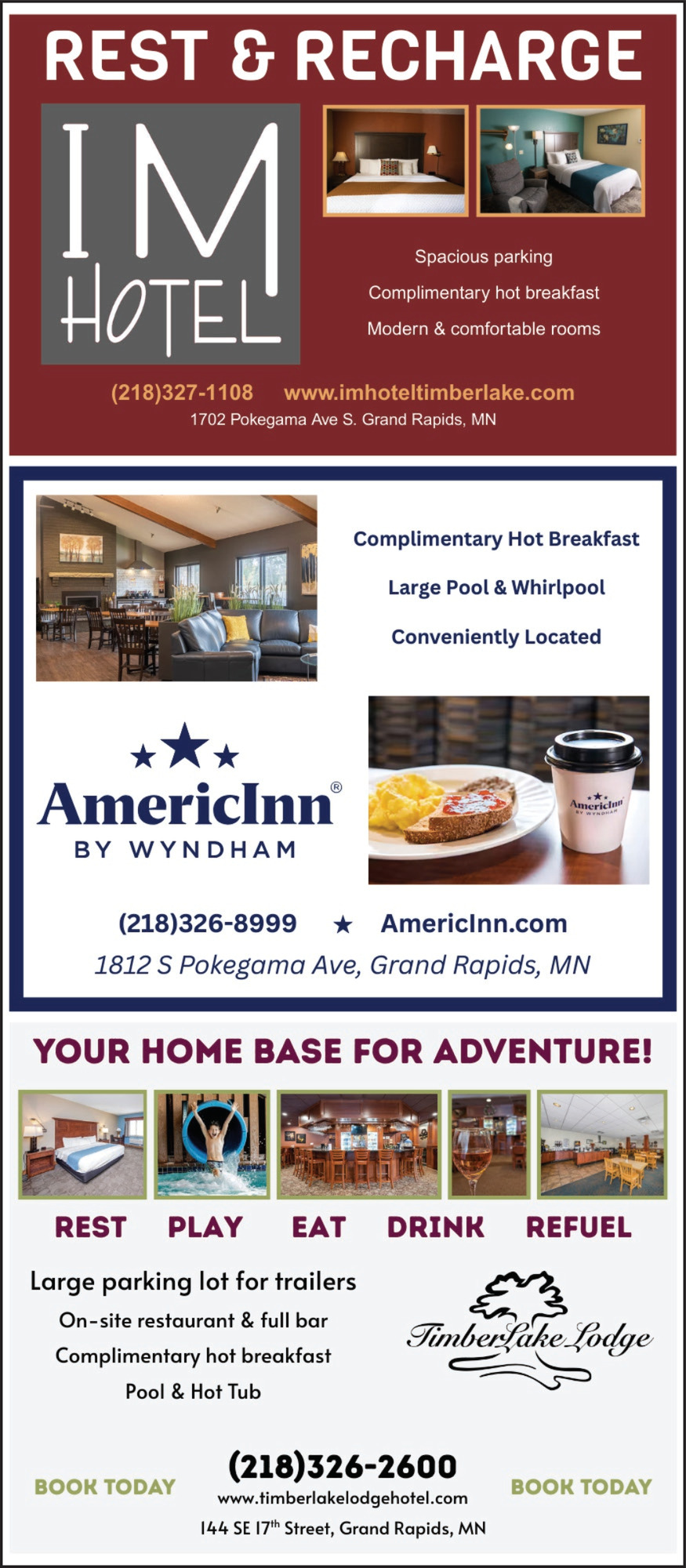 Lodge & Suites, AmericInn Lodge & Suites - ImHotel- Timberlake Lodge