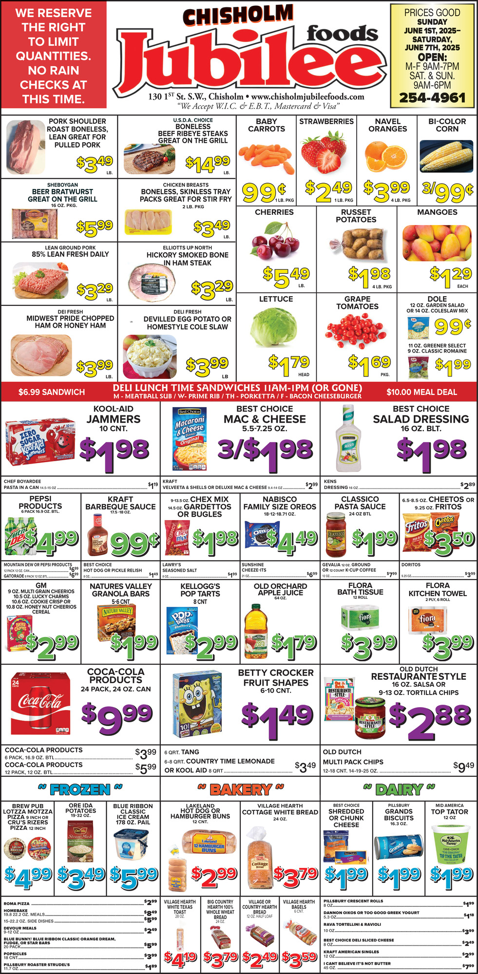 $9,99 Coca-Cola Products, Chisholm Jubilee Foods, Chisholm, MN