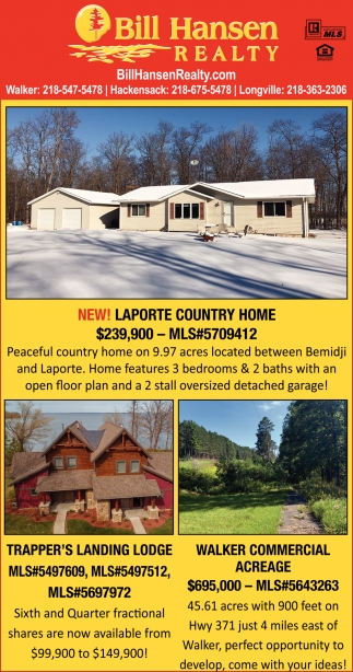 New! Laporte Country Home