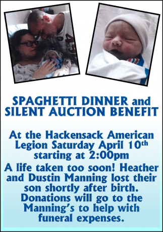 Spaghetti Dinner And Silent Auction Benefit