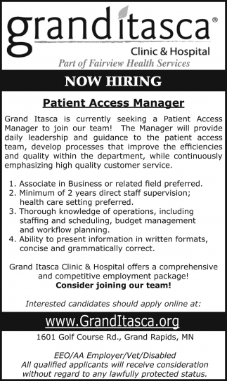 Patient Access Manager