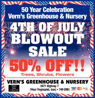 4th Of July Blowout Sale