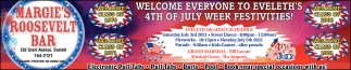 Welcome Everyone To Everyone to Eveleth's 4th Of July Week Festivities!