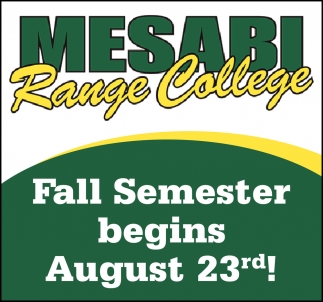 Fall Semester Begins August 23rd!