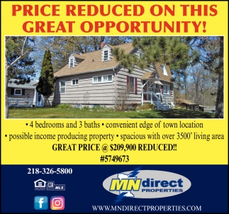 Price Reduced On This Great Opportunity!