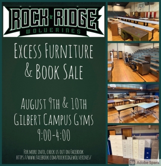 Excess Furniture & Book Sale