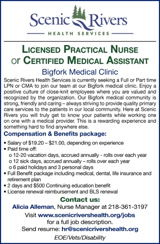Licensed Practical Nurse Or Certified Medical Assistant